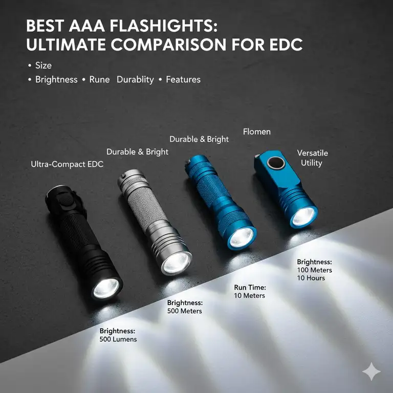 Best AAA Torch: 7 Unbeatable Lights for Your EDC in 2025
