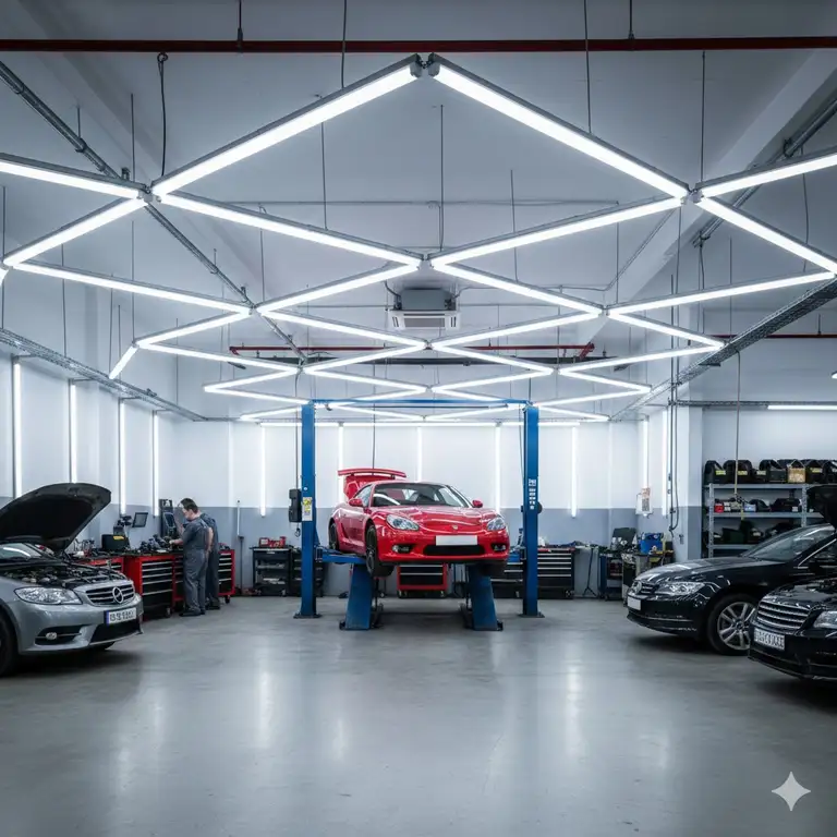 7 Best Automotive Shop Lights for a Brighter Garage in 2026