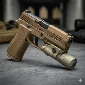 The SureFire X300 Turbo representing the gold standard of the best pistol light brands for professionals.