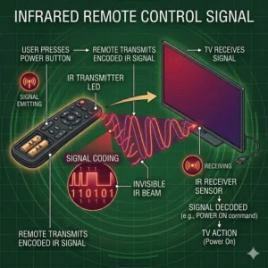 Comparison chart illustrating the difference between active IR light night vision and heat-detecting thermal imaging.